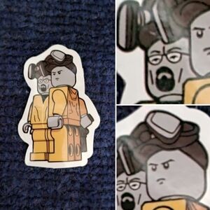 Breaking Bad LEGO Sticker 3" x 2"
